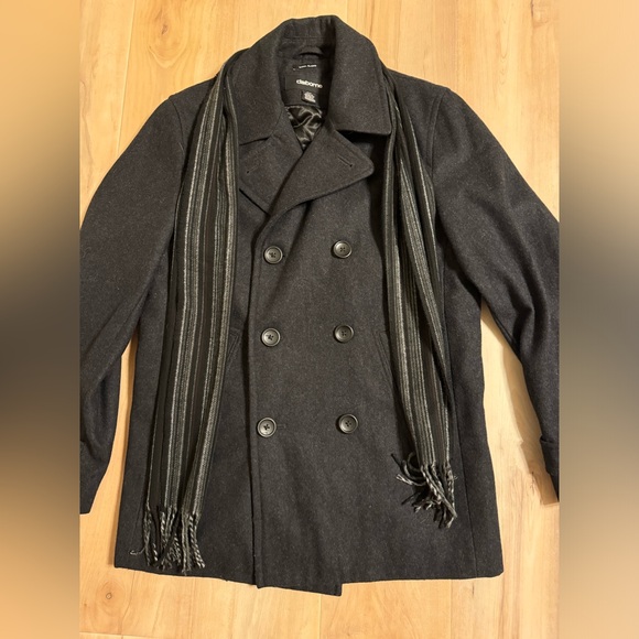 Claiborne Wool Peacoat Men’s Size Small - Picture 8 of 8